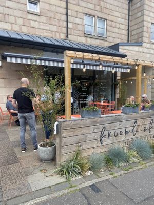 Outside at Friend of Mine  in Bridge Of Allan