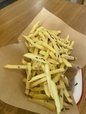 Rosemary fries at Friend of Mine  in Bridge Of Allan