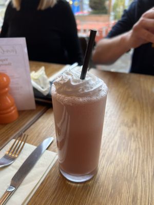 Vanilla / Strawberry Milkshake   at Friend of Mine  in Bridge Of Allan
