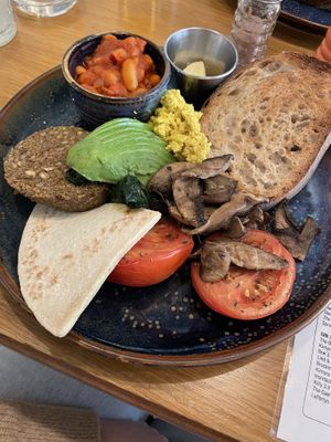 Vegan fry   at Friend of Mine  in Bridge Of Allan