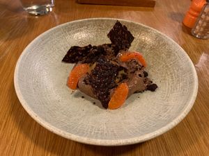 Chocolate Tofu Dessert. at Friend of Mine  in Bridge Of Allan