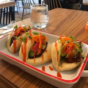 tofu buns were unreal!! at Friend of Mine  in Bridge Of Allan