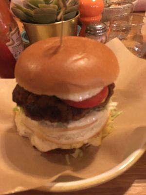 FoM burger  at Friend of Mine  in Bridge Of Allan