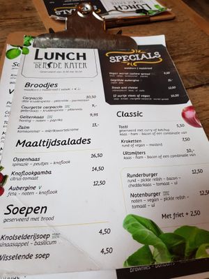 Lunch  at Bistro De Rode Kater in Deventer