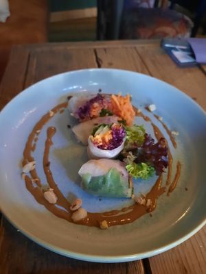 Vietnamese loempia at Bistro De Rode Kater in Deventer
