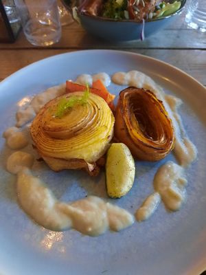 Gemarineerde koolraap at Bistro De Rode Kater in Deventer