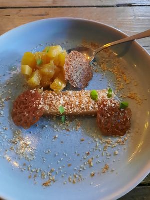 Pannacotta at Bistro De Rode Kater in Deventer