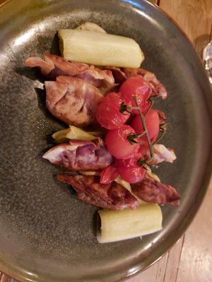 Gyozas at Bistro De Rode Kater in Deventer