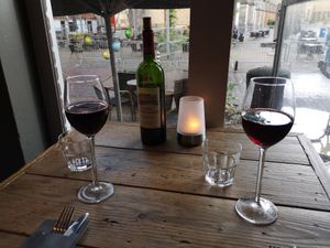 De rode kater goede zittingen en meer opties voor Vega en vegan at Bistro De Rode Kater in Deventer