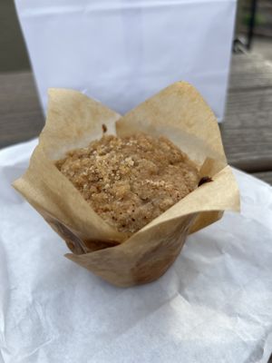 Vegan apple muffin  at Cabbage in Skippack