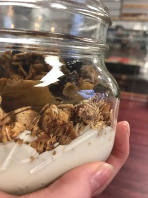 Yogurt parfait at Cabbage in Skippack