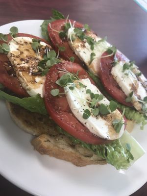 Caprese sandwich  at Cabbage in Skippack