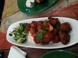Veg manchurian at Chennai Express in Basingstoke