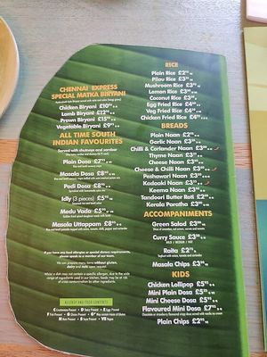   at Chennai Express in Basingstoke