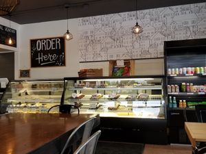 Take away at Dodge Street Coffeehouse in Iowa City