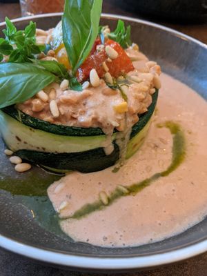 Risotto -entree at Le Potager de Charlotte - Rennequin in Paris