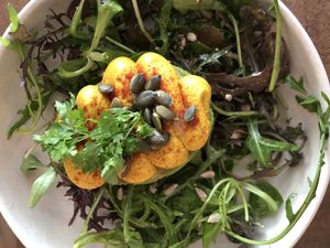 Avocado egg  at Le Potager de Charlotte - Rennequin in Paris
