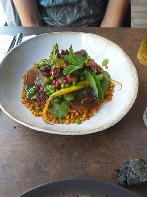 Petit épeautre aux légumes at Le Potager de Charlotte - Rennequin in Paris