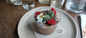 Chocolate mousse at Le Potager de Charlotte - Rennequin in Paris