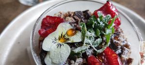 Chocolate mousse more deeply at Le Potager de Charlotte - Rennequin in Paris