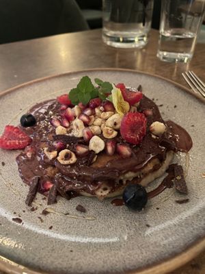 Almond pancake  at Le Potager de Charlotte - Rennequin in Paris