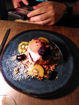 Filled pear at Le Potager de Charlotte - Rennequin in Paris