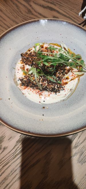 Sesame Tofu starter at Le Potager de Charlotte - Rennequin in Paris