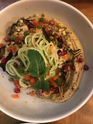 grilled eggplant at Le Potager de Charlotte - Rennequin in Paris