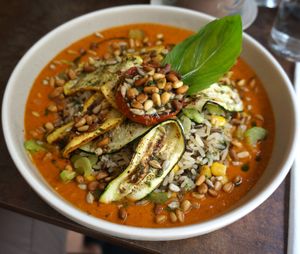 Mélange de riz et mais at Le Potager de Charlotte - Rennequin in Paris