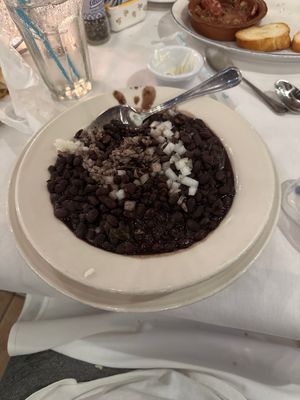 The only vegan option and that all.   at Columbia in St Augustine