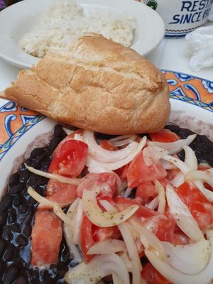 Black beans  at Columbia in St Augustine