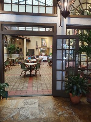 Dining room at Columbia in St Augustine