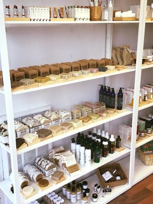 An incredible collection of hand-made soaps, skincare, hair products and more from all over Canada. And new products are always coming in! at The Queen V in Toronto