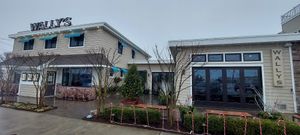 The cute outside at Wally's in Surf City