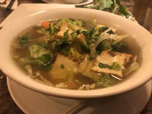 Our usual - vegan pho  at Pho Tin Tin in Nanaimo