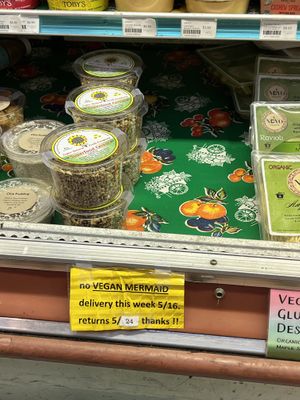I came for vegan mermaid baked goods and they were out😒 at Cornucopia in Carmel