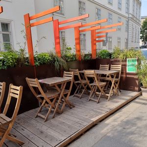 Gastgarten at Mari's MetchaMatcha Wasyoku in Vienna