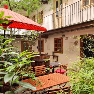 Gastgarten at Mari's MetchaMatcha Wasyoku in Vienna