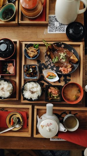Nasu Dengaku Bento (vegan) at Mari's MetchaMatcha Wasyoku in Vienna