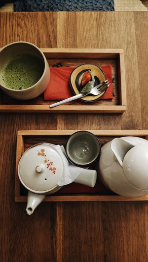 Japanese tea, matcha and mochi at Mari's MetchaMatcha Wasyoku in Vienna