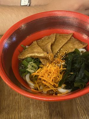 Kitsume Udon  at Mari's MetchaMatcha Wasyoku in Vienna