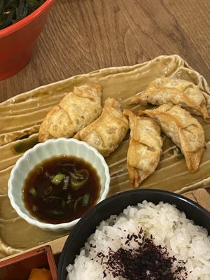 Yasai Gyoza  at Mari's MetchaMatcha Wasyoku in Vienna