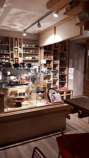 cute at Mari's MetchaMatcha Wasyoku in Vienna