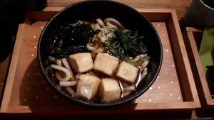 tofu ramen at Mari's MetchaMatcha Wasyoku in Vienna