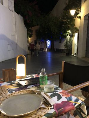 Una mesa en teraza  at Coco Cuina Viva in Cadaques