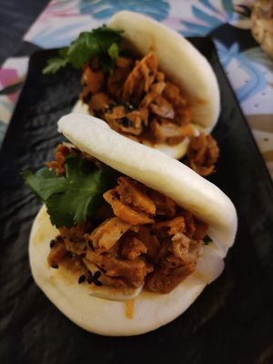 Baos at Coco Cuina Viva in Cadaques