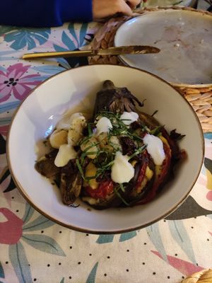 Gnochis at Coco Cuina Viva in Cadaques