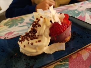 Cheescake at Coco Cuina Viva in Cadaques