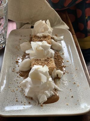 Coco pastry  at Coco Cuina Viva in Cadaques