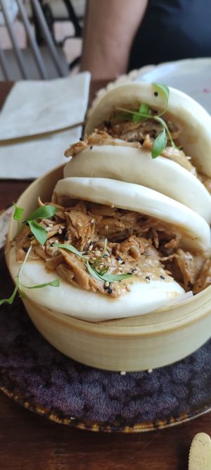 Baos at Coco Cuina Viva in Cadaques